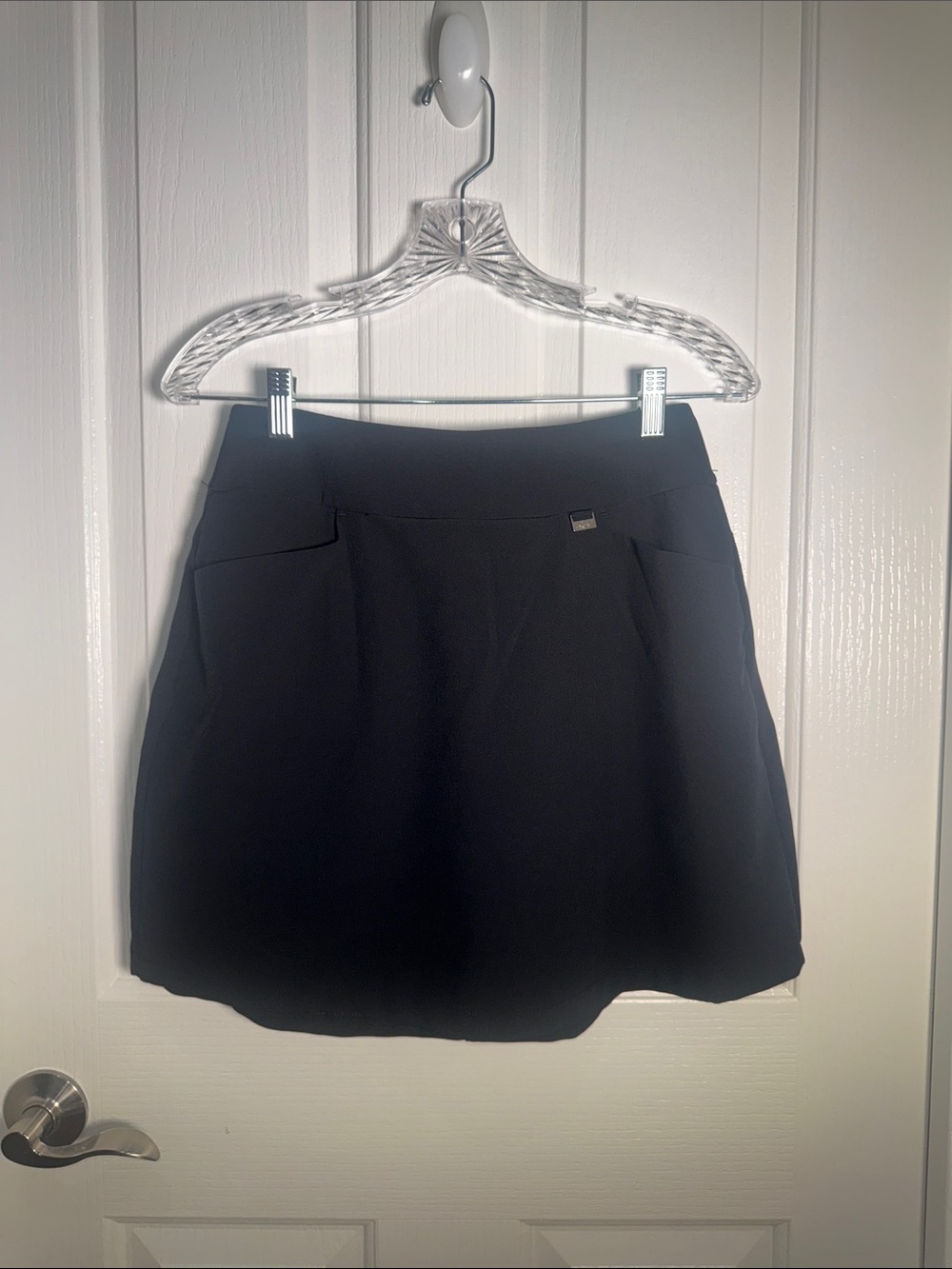 Greg Norman Collection Black Mini Skirt (Skort) - Perfect for Golf or Tennis - S